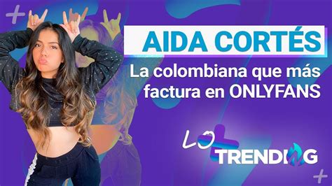 Aida Cortés, la colombiana más famosa en OnlyFans